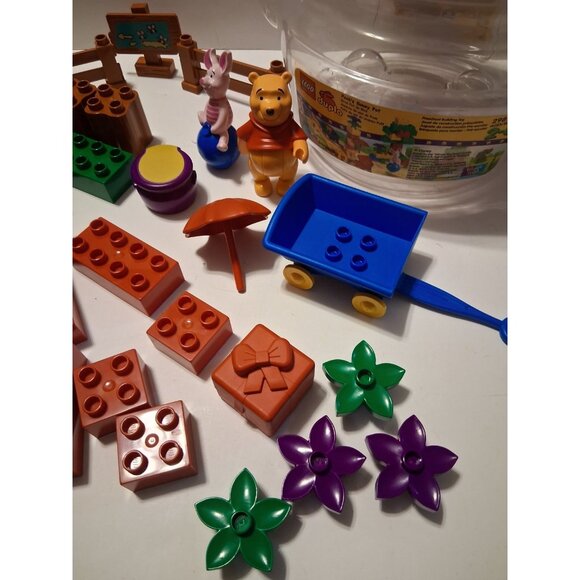 Winnie The Pooh Lego Duplo 2989 Pooh's Honey Pot Set Missing 3 - Picture 2 of 12